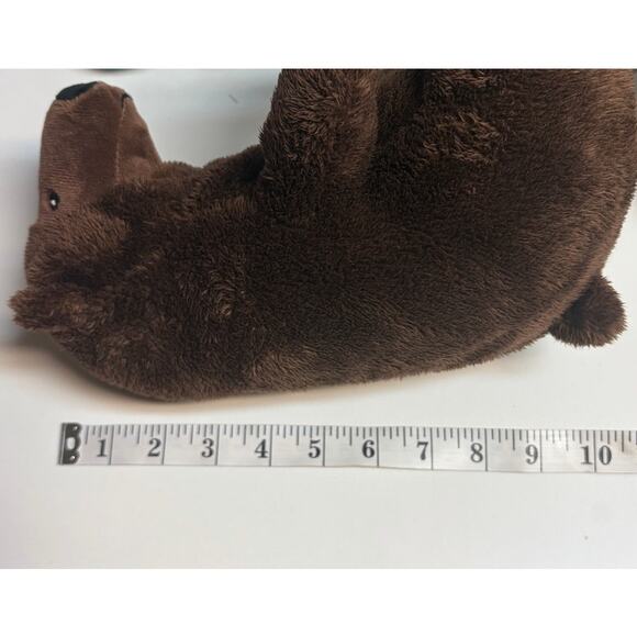 Kohls Grizzly Bear Plush Stuffed Animal Brown Cute Sitting Perfect Day Story - Picture 4 of 6
